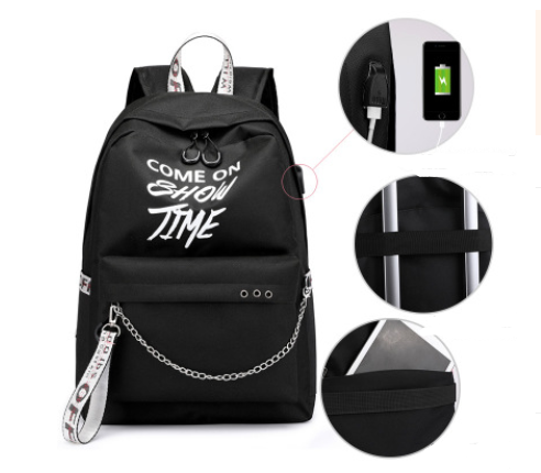 Rechargeable School Backpack Rechargeable School Backpack